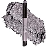 Julep Eyeshadow 101 Cream-to-Powder Waterproof Shadow Stick – Smoky Grey Shimmer – Long-Lasting, Crease-Proof, Medium Grey Shimmer Cream Eyeshadow with Built-in Smudger