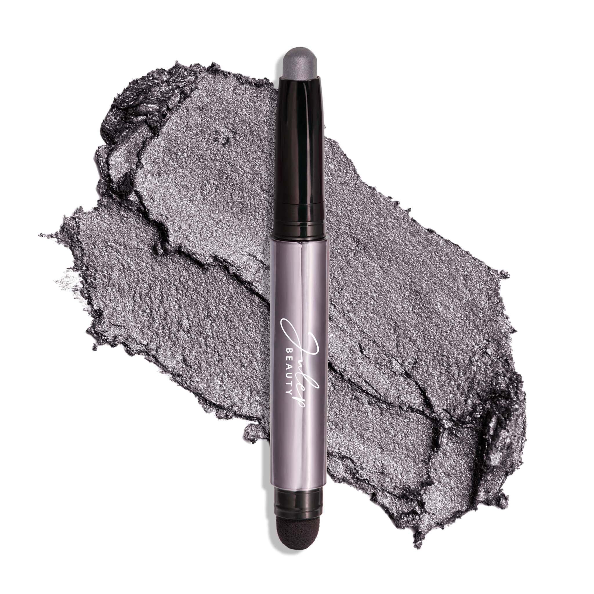 Julep Eyeshadow 101 Crème-to-Powder Eyeshadow Stick (Smoky Grey Shimmer) Long-Lasting, Waterproof Eye Shadow - Blendable, Crease-Proof with Built-In Smudger — image 1