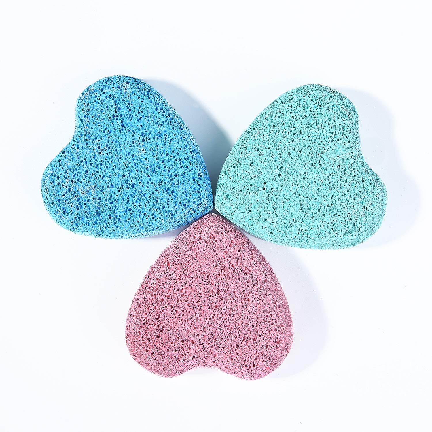 WeNeedU Pumice Stone for Feet,Natural Lava Pedicure Tools Hard Skin Premium Callus Remover for Feet and Hands,Natural Foot File Exfoliation to Remove Dead Skin,Natural Foot Scrubber(Pack of 3): Beauty