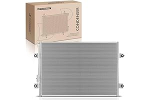 A-Premium AC A/C Condenser Compatible with Freightliner 114SD Cascadia Century Class Classic Columbia Coronado FLD120 FLD120SD M2 106 112