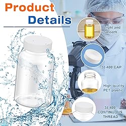 Maxdot 12 Pcs Oil Sampling Bottle Oil 5oz