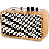 RANMING Guitar Amp 10W Mini Guitar Amplifier with Clean/Drive Channel Portable Electric Guitars Amp with Headphone Jack USB-C Rechargeable Wireless Amps for Indoor Practice,Live Streaming,Traveling