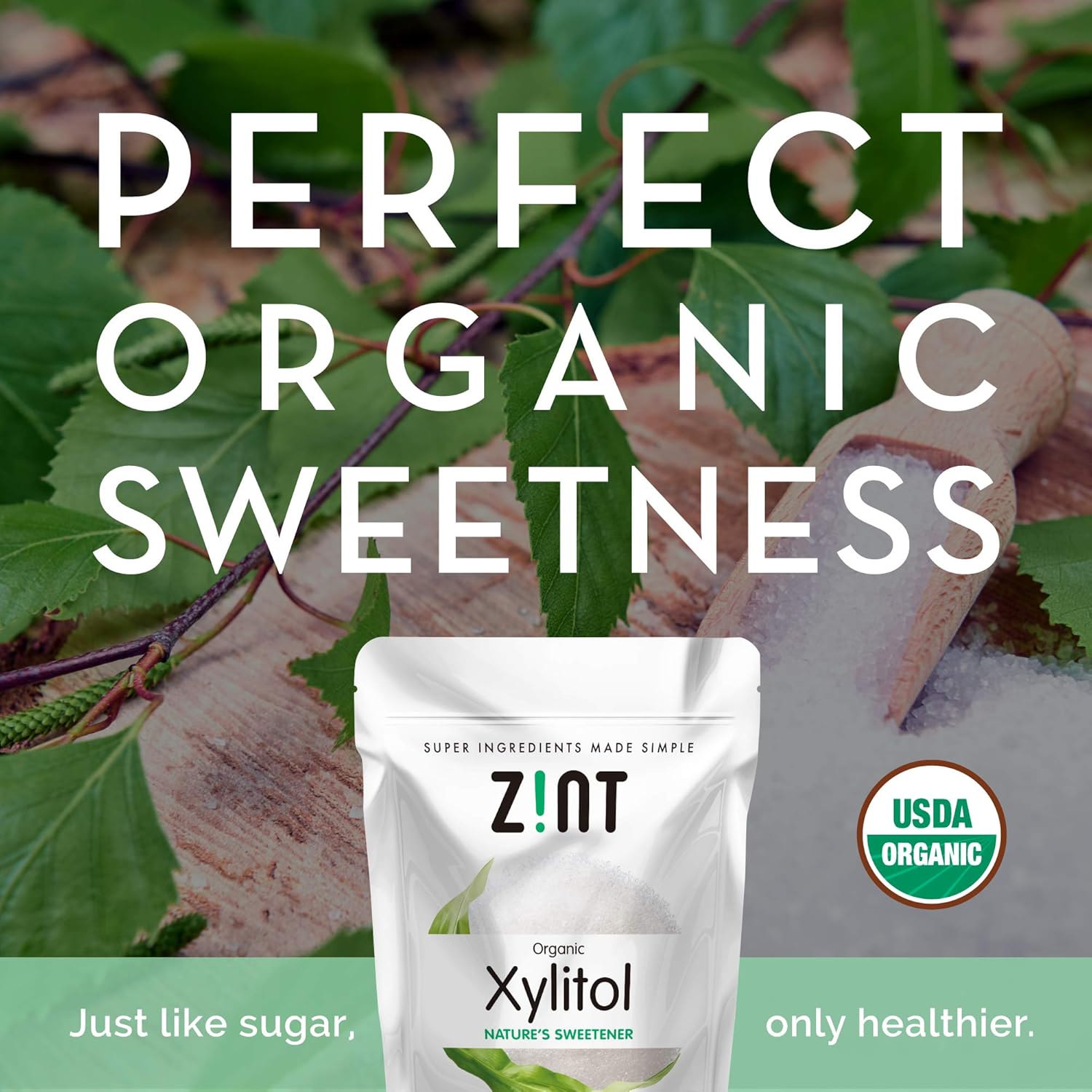 Organic Xylitol Sweetener XL (5 lbs) Keto Friendly, LowCarb, LowCalorie, USDA eBay