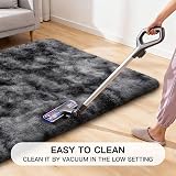 Sour Lemon 200x300 cm Grey Shaggy Rug Extra Large Soft Area Carpet view 5