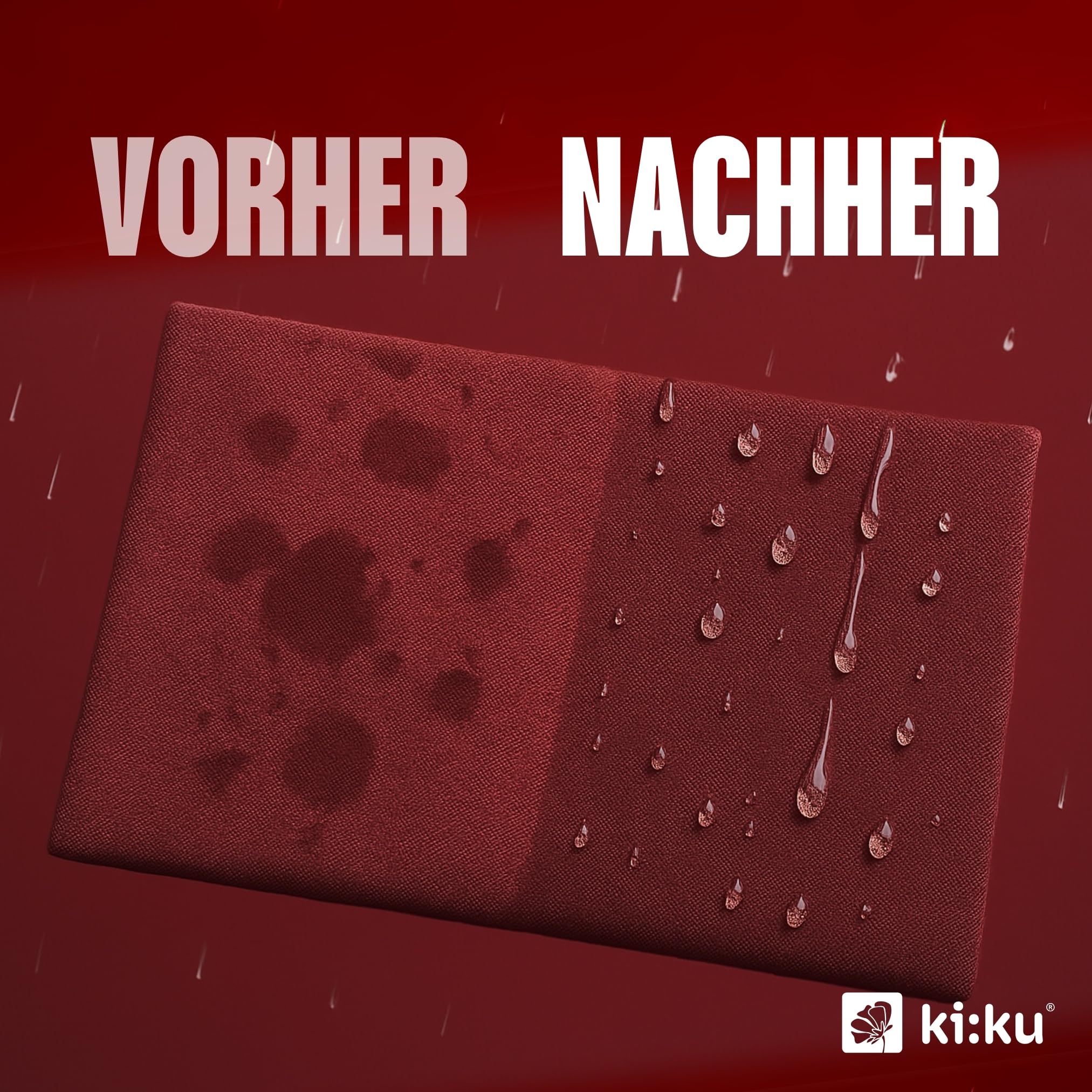 ki:ku Universal Imprägnierung | Imprägnierspray Schuhe, Jacke, Gore-Tex, Zelt, Wildleder, Polster | wasserabweisend atmungsaktiv Fleckenschutz (2,5 l) 4