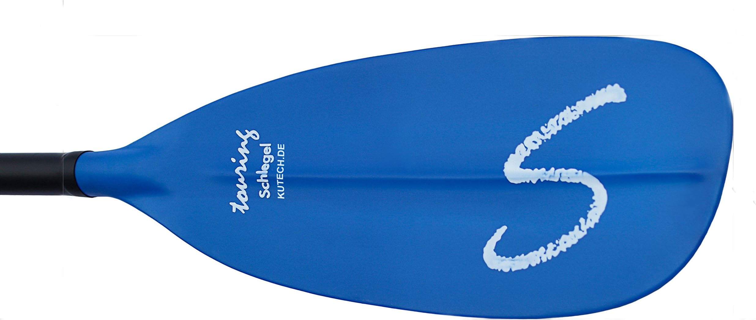 Recreational Touring Paddle split version, with asymmetrical blades, light, stiff and high-strength Duralight touring blades. Schlegel Paddles made in Germany. - 220cm - 30°