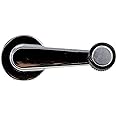 Dorman 76945 Window Crank Handle Compatible with Select Chevrolet / GMC Models, Chrome , Black