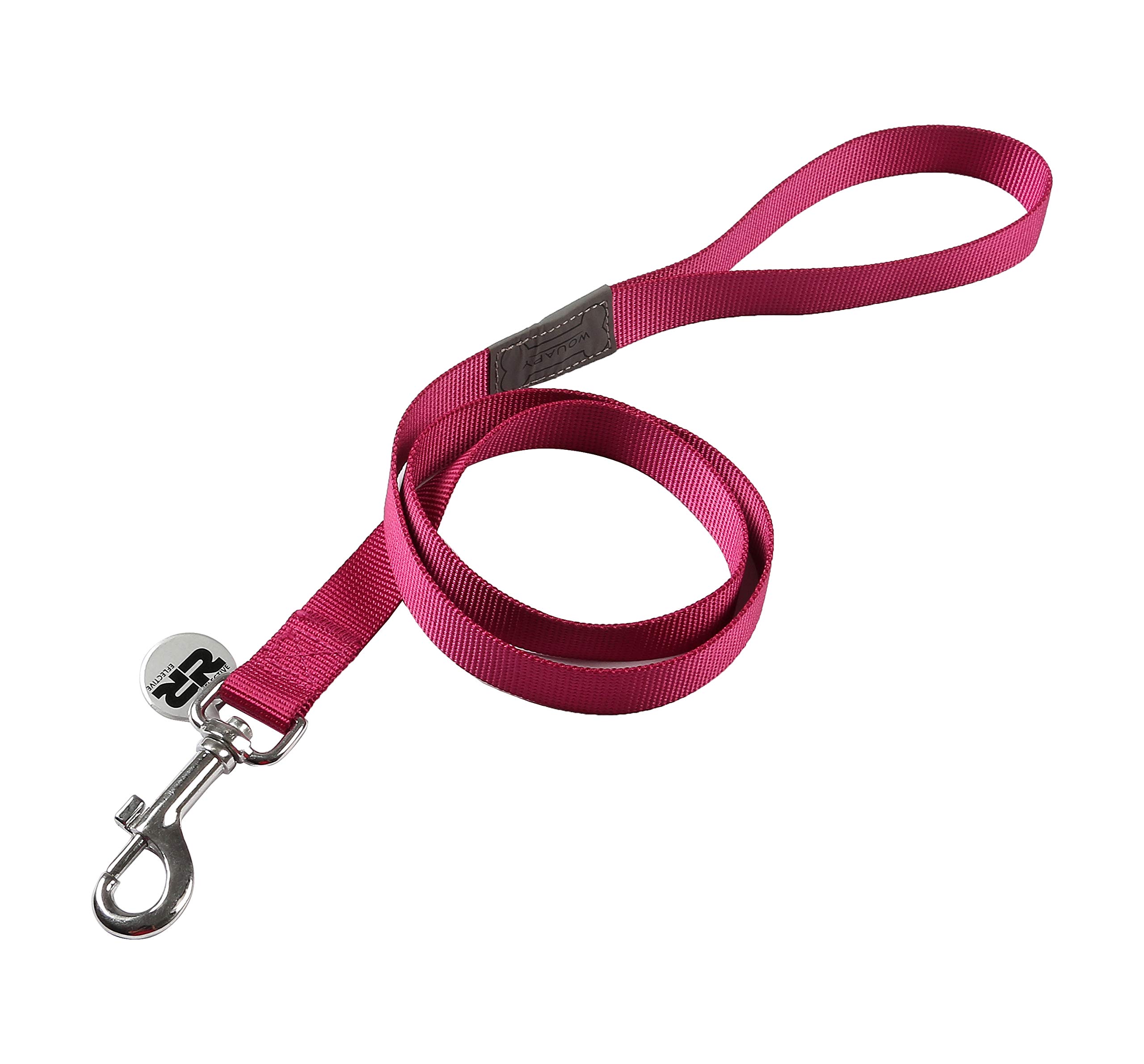 Wouapy Basic Line Lead for Dog, 25 mm/1 m, Fushia