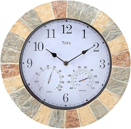 Amazon Com Lily S Home Hanging Wall Clock Includes A