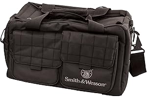 SMITH & WESSON S&W and M&P Tactical Range Bags with Weather Resistant Material for Shooting, Range, Storage and Transport