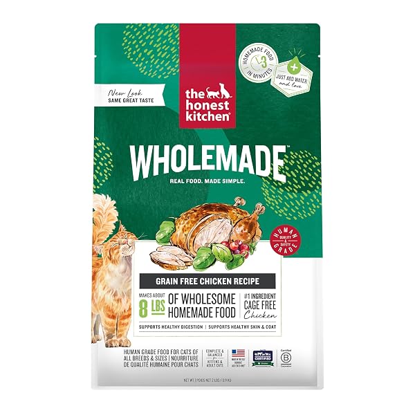 THE HONEST KITCHEN HUMAN GRADE DEHYDRATED CAT FOOD,...