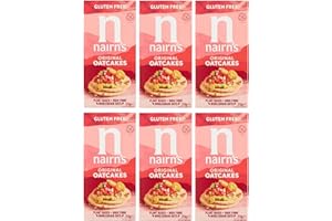 Nairn's Gluten Free Original Oatcakes, 213g (Pack of 6)