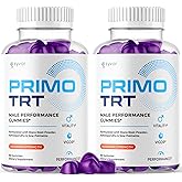 (2 Pack) Primo TRT Gummies for Men, Official Primo TRT Male Performance Gummys with Maximum Strength Ingredients, Advanced PrimoTRT Male Health Support Supplement with Premium Vitamins (120 Gummies)