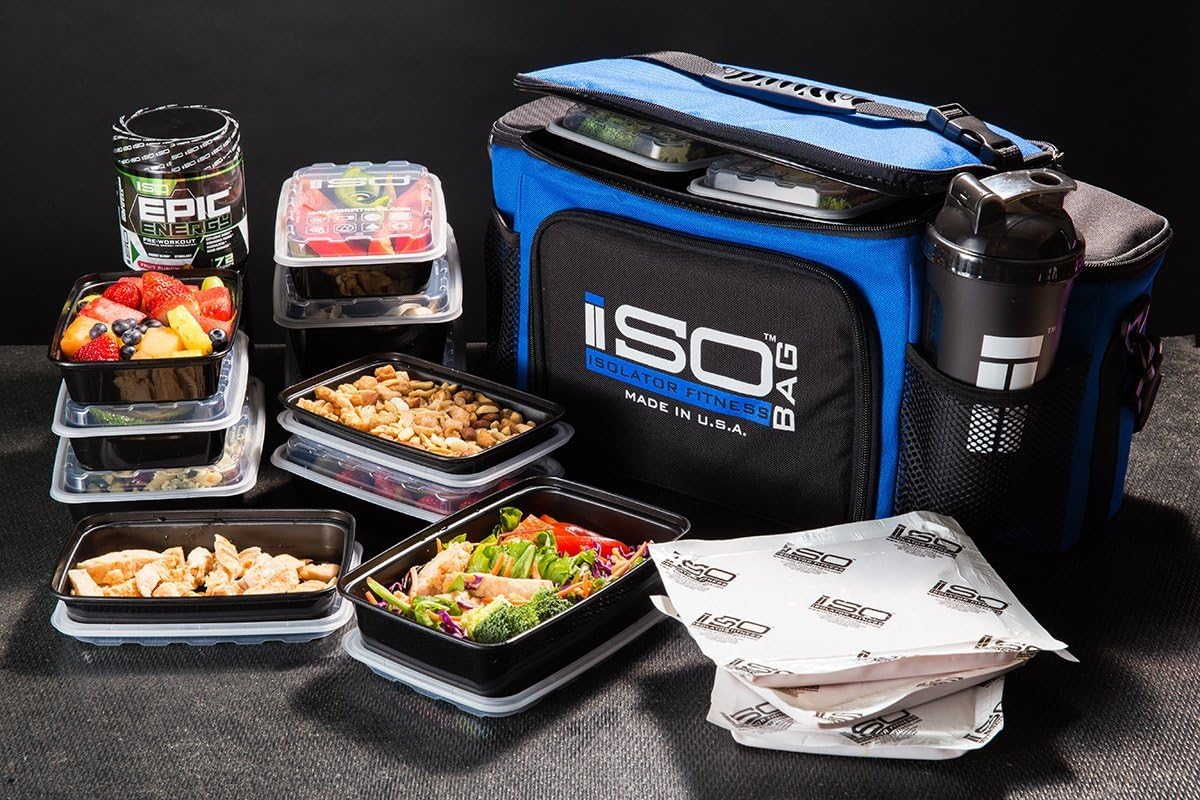 2nd Gen Isobag 6 Meal Blue/Black by Isolator Fitness: Amazon.es: Hogar