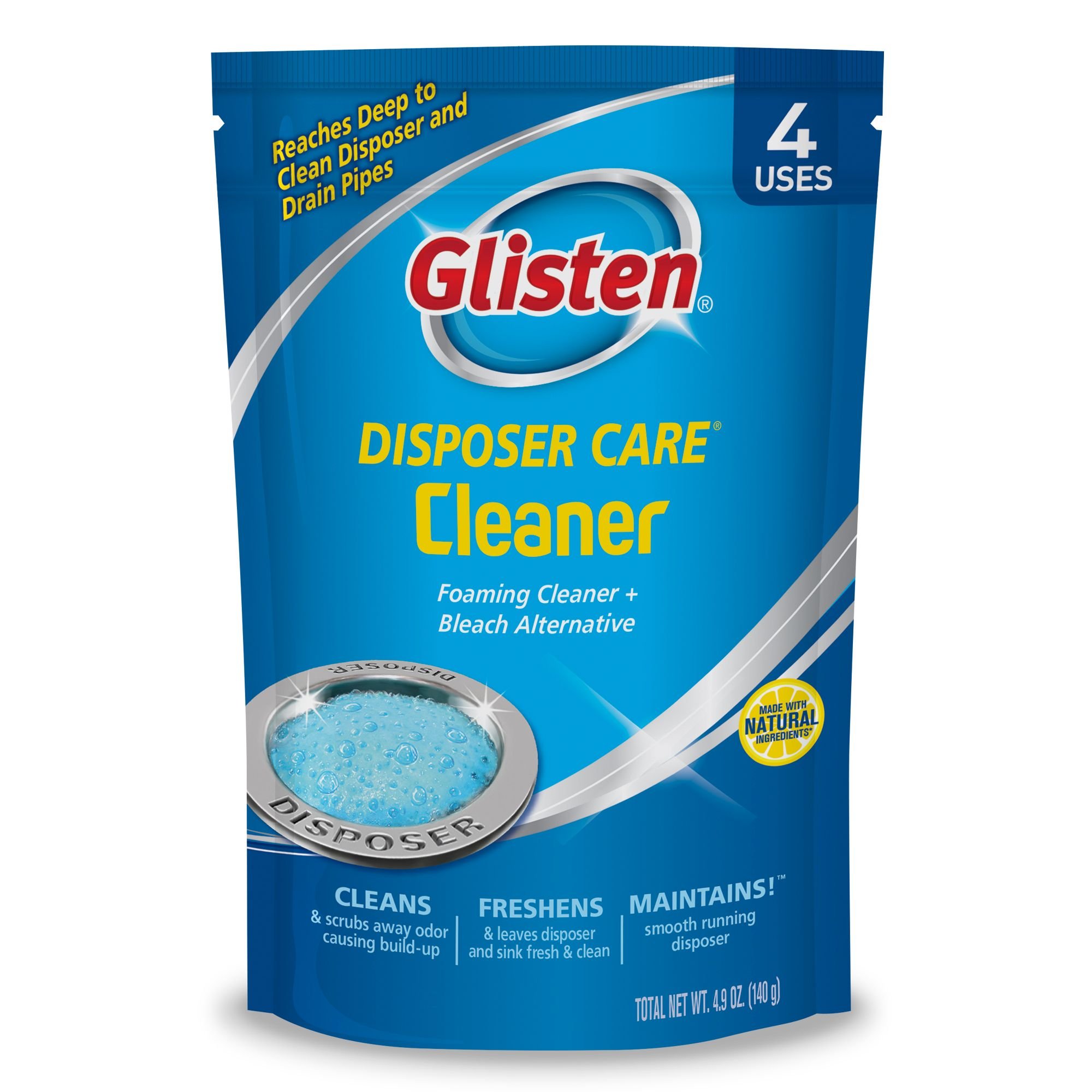 Glisten Disposer Care Foaming Cleaner, Lemon Scent, 6 Pack, 24 Use eBay