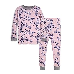 Burt's Bees Baby baby girls Pajamas, Tee and Pant