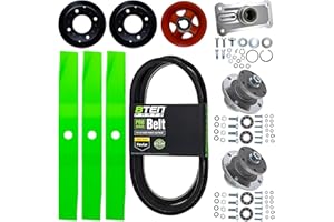8TEN Deck Kit for Kubota 60-Inch BX2360 BX2370 BX2380 BX24D RCK60D-26BX K5371-99040 (Blade Spindle Belt)