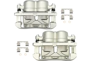 MAYASAF 18B4974 18B4975 Front Disc Brake Caliper Passenger & Driver Side Caliper Set Fit 2005-2008 for Ford F-150, 2005-08 for Ford Lobo, 2006-08 for Lincoln Mark LT