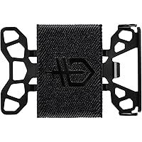 Gerber Gear 30-001492N Barbill Mens Minimalist Stainless Steel,Elastic Wallet, Slim,Lightweight,Bottle Opener, Black , 2 x 6 