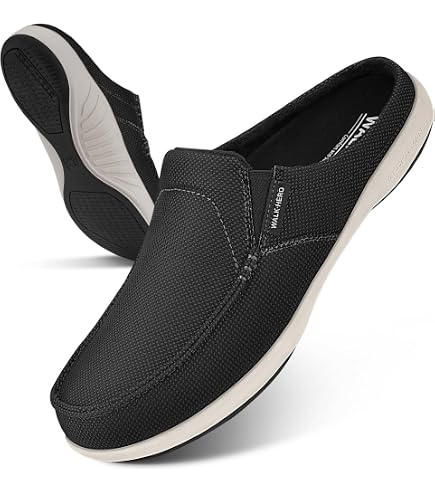 Spenco Mens Dundee Wool Slipper Black Shoes (NWT) Spenco Dundee Wool SP2003BCM Mens Black Suede Slip On Clogs  main image 3
