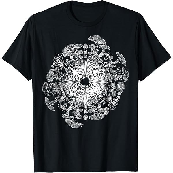 Amazon.com: Psilocybin T-Shirt - Retro Psychedelic Magic