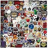 Dungeons and Dragons Stickers- 100Pcs Vinyl Waterproof Stickers for Teens, Gifts for Laptops, Car, Wall, Phone