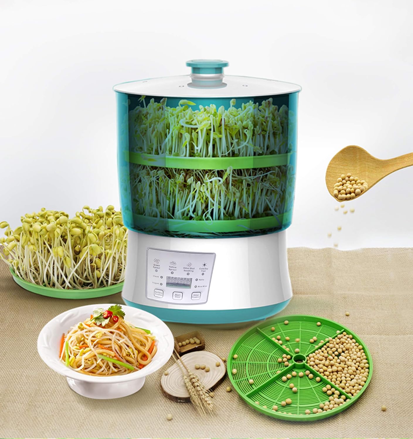 110V Smart Bean Sprout Machine Automatic Bean Sprouts