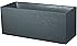 Eda plastiques Jardinière Volcania Up - 79.5x29.5x29.5c 57L Gris Galet