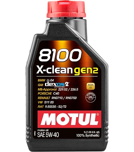 MOTUL 8100 X-clean GEN 5W40 4本未使用 20ℓ Amazon.com: Motul 8100 X-clean Gen2 5W-40 Full Synthetic Motor Oil