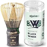Traditional Purple Matcha Whisk - 100 Prong Bamboo Whisk For Ceremonial Tea Preparation - Authentic Japanese Purple Bamboo Wh