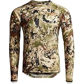 SITKA Core Lightweight Crew Long Sleeve - Lightweight Base Layer Hunting Shirt for Men