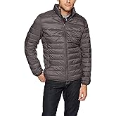 Amazon Essentials Men's Packable Lightweight Water-Resistant Puffer Jacket (Available in Big & Tall)
