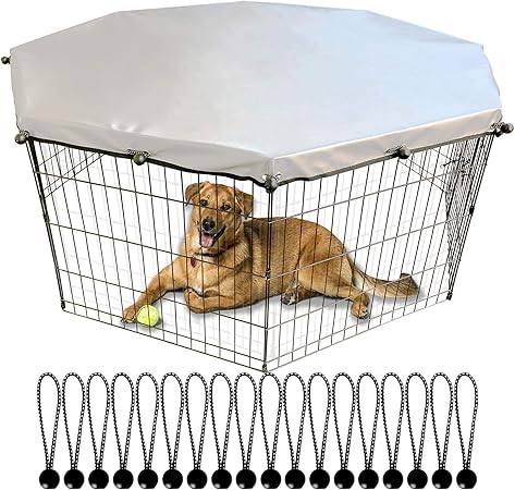 covered pet playpen