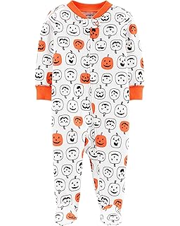 carters pumpkin pajamas