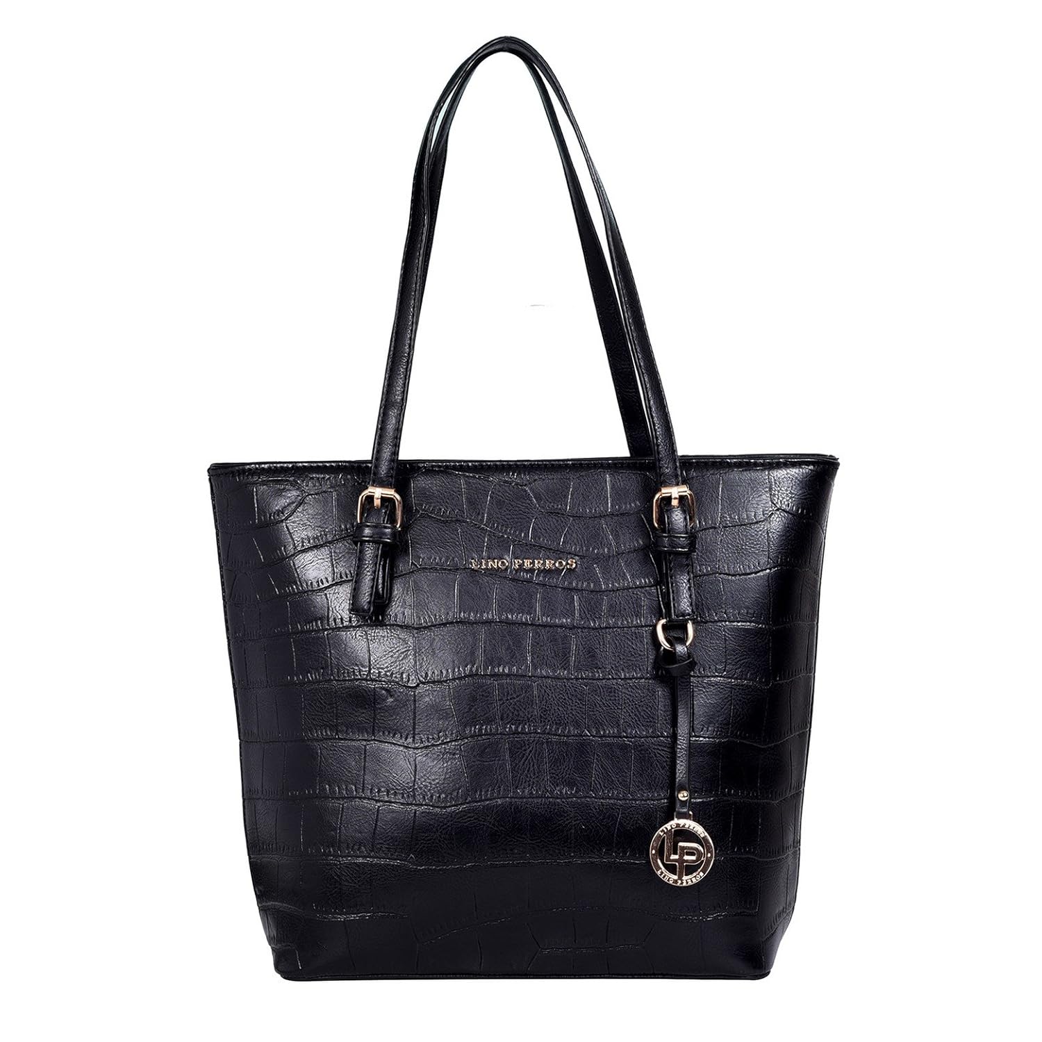 lino perros women's handbag (black)