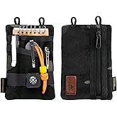 VIPERADE VE1 Pocket Organizer, EDC Pouch for Men, EDC Organizer Storage EDC Gears, Multitool Pocket Pouch Hold Your Flashlight/Pocket Knife, Pen, Notebook