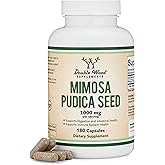 Mimosa Pudica Seed Capsules (180 Capsules, 3 Month Supply) 1000mg, for Digestive Support, by Double Wood