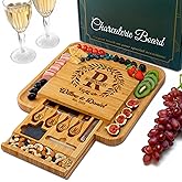 Personalized Charcuterie Board, Wedding Gifts for Couples 2025, Custom Cheese Boards Bridal Shower Gifts, Housewarming Gifts for Christmas, Anniversary, Engagement, New Home, Bride, Parent, Women