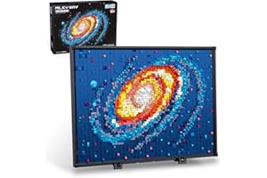 Micro Mini Art The Milky Way Galaxy Building Set for Adults, Not Compatible with 3D Wall Art, Unique Home Wall Decor or Table