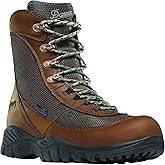 Danner Element 8” Hunting Boots for Men - Waterproof Full-Grain Leather & 900D Nylon with Breathable Lining, Cushion Midsole, and Traction Outsole