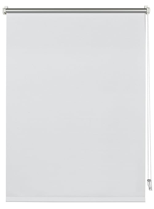 Deco Company Thermo-Rollo mit Thermo-Rückseite zum Klemmen, Höchste Lichtreflektion, Energiesparend, Lichtundurchlässig, Alle