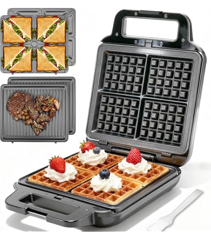 Amazon.com: Cuisinart WAF-F20 Double Belgian Waffle Maker