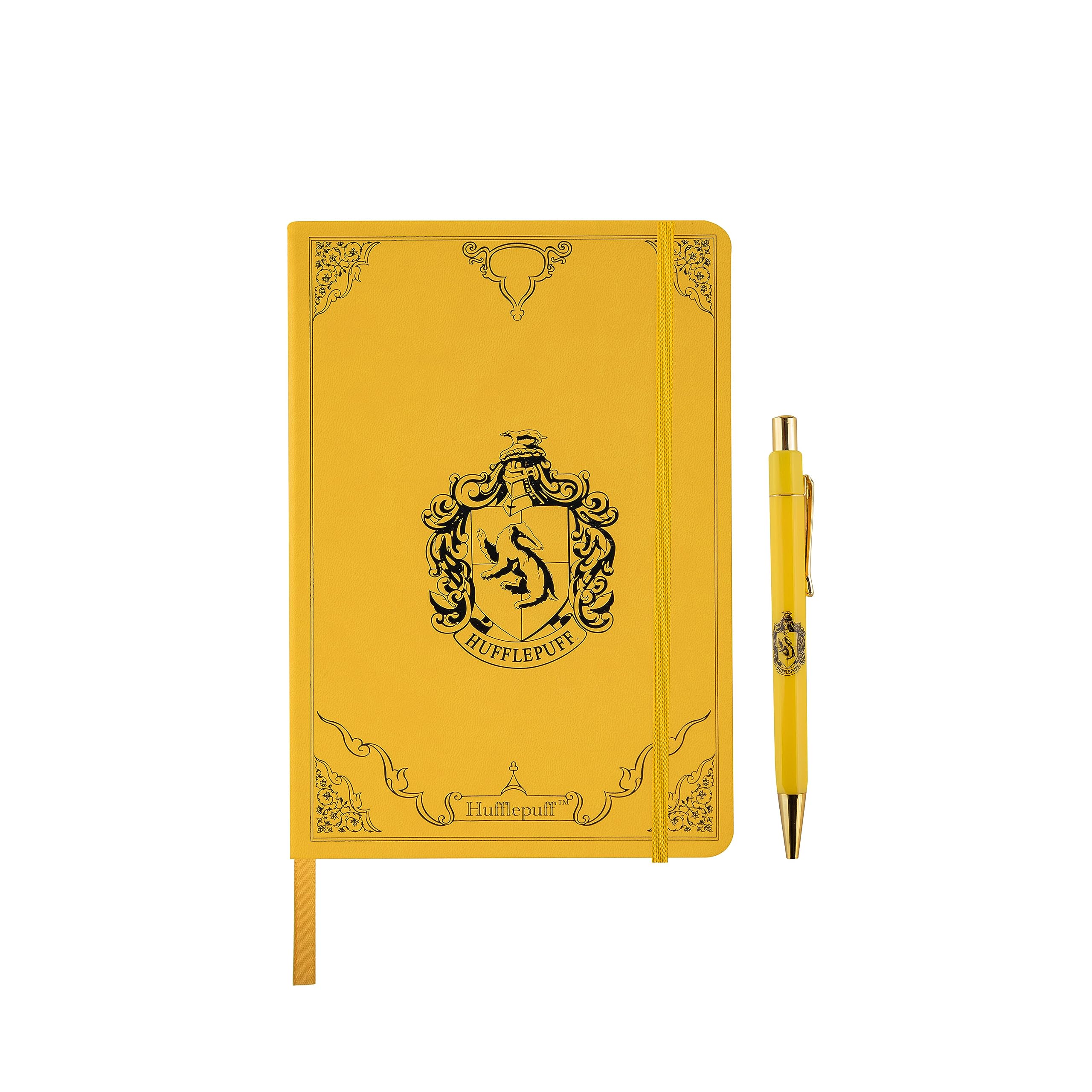 Set Premium Notebook y Bolígrafo Hufflepuff