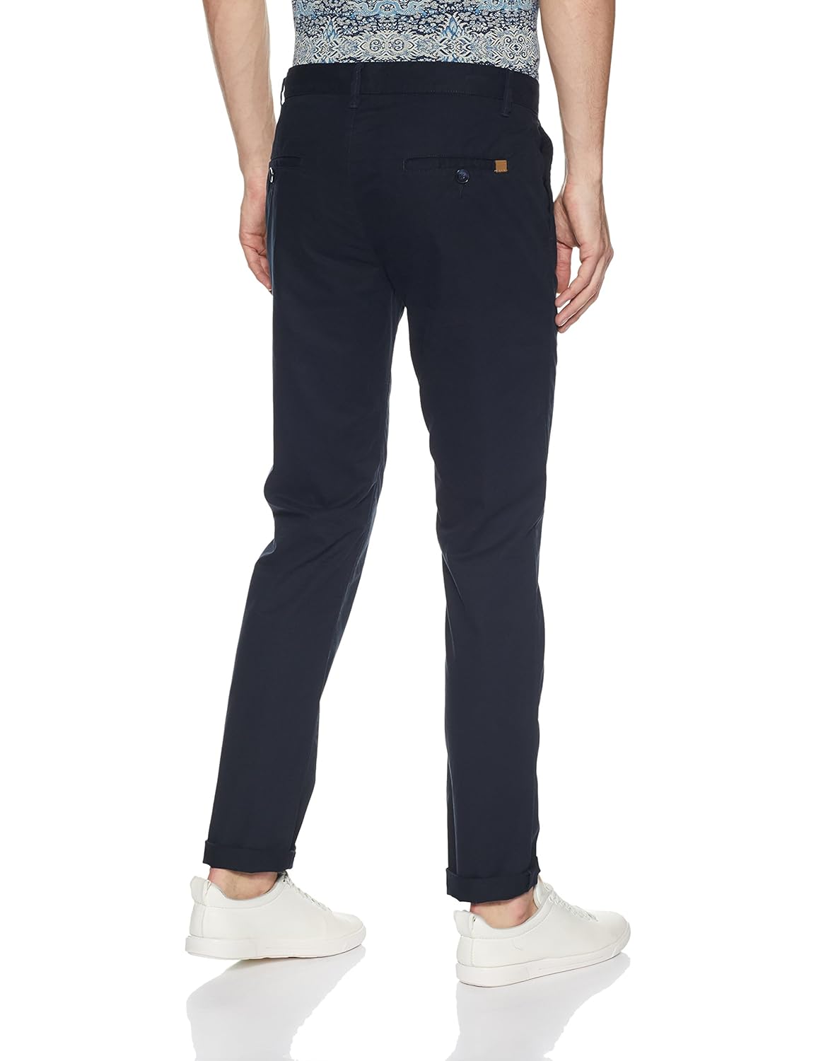 peter england men's chino casual trousers