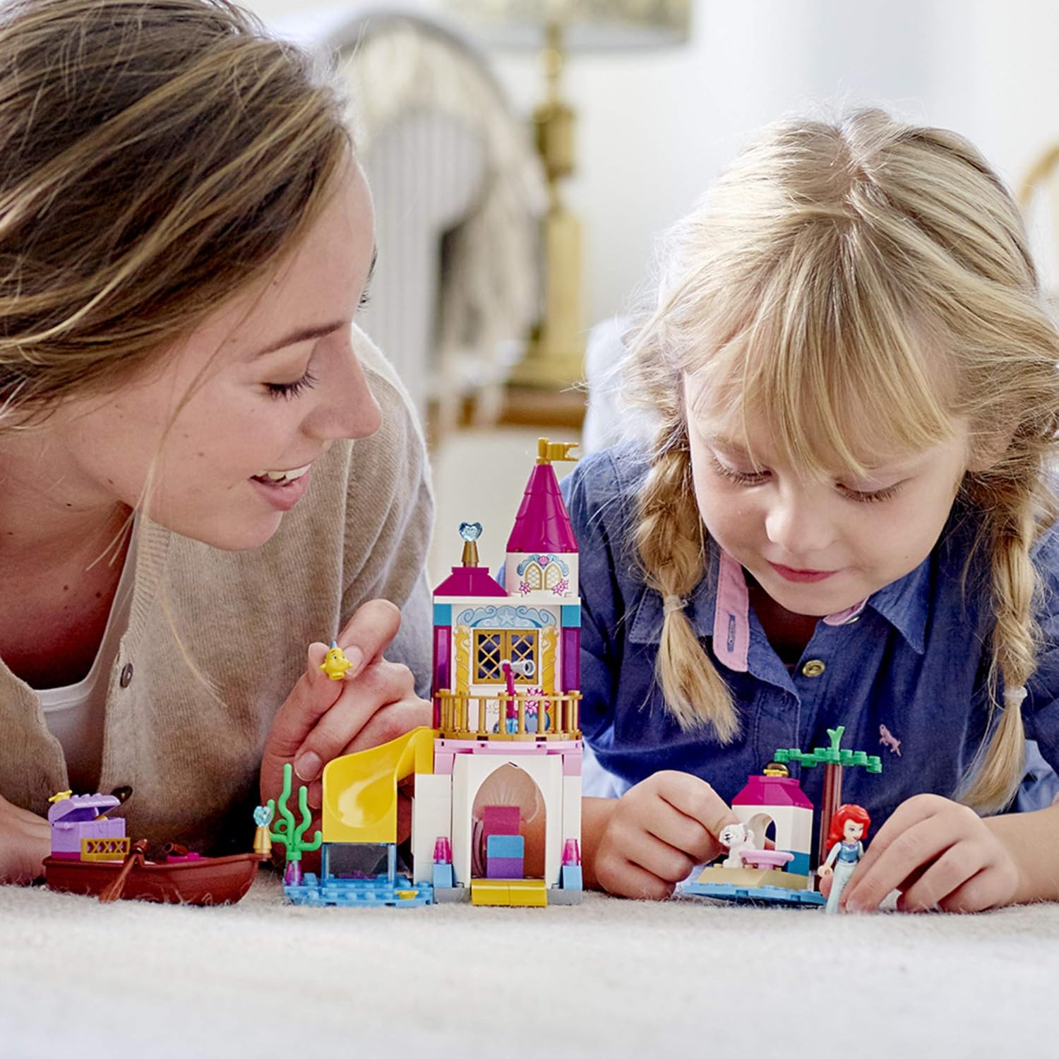 lego disney princess ariel's seaside castle