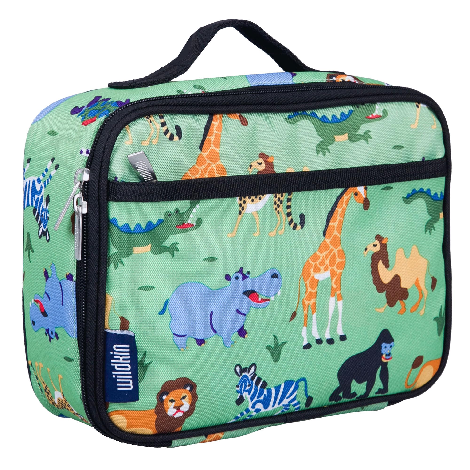 Wildkin Kids Insulated Lunch Box For Boys And Girls, Perfect Size For Packing Hot Or Cold Snacks For School And Travel, Patterns Coordinate With Our Backpacks And Duffel Bags