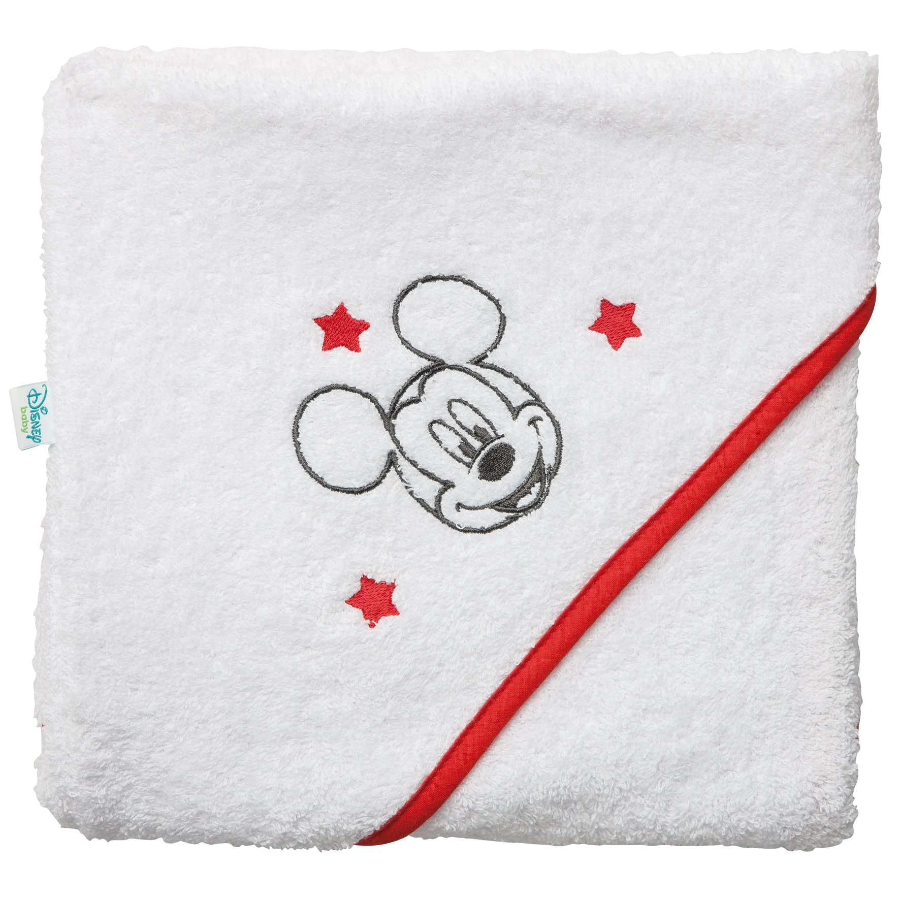 BabyCalin - Disney Mickey Embroidered Bath Cloak 80x80 cm