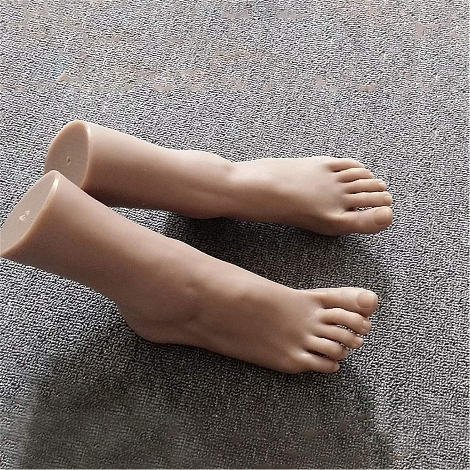 Femelle Faux Pieds, Pied de Mannequin en Silicone Les, modèle de Pied en Silicone simulé,pour Bijoux Sandal Chaussette Chaussures d'affichage Art Sketch,BonesStyle-Right