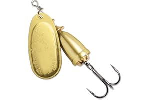 BLUE FOX Rapala Classic Vibrax 03 Plated 1/4 (Gold/Gold, Size- 2.63)
