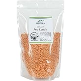 Organic Red Lentils - 2lbs (Hunza)